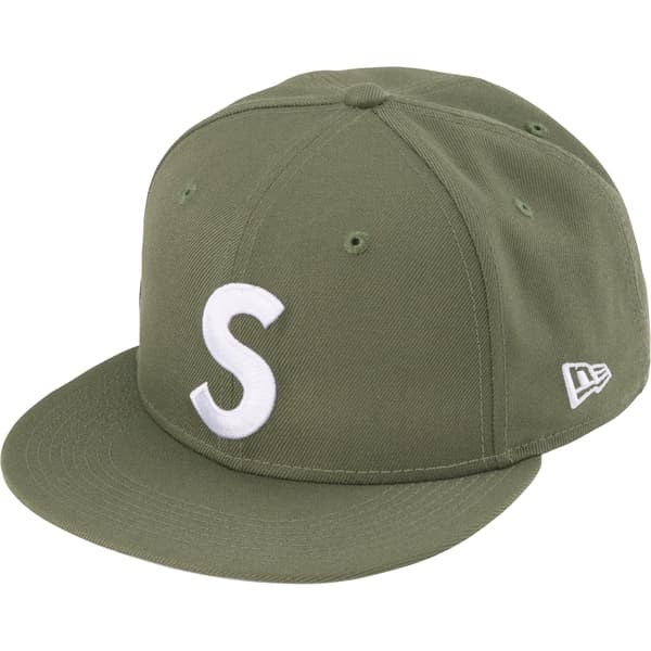 Supreme Jesus Piece S Logo New Era - Olive (front)