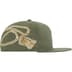 Supreme Jesus Piece S Logo New Era - Olive (front)