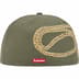 Supreme Jesus Piece S Logo New Era - Olive (front)