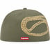 Supreme Jesus Piece S Logo New Era - Olive (front)