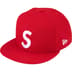 Supreme Jesus Piece S Logo New Era - Red (front)