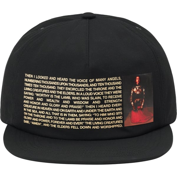 Supreme Joan of Arc 5-Panel - Black (front)
