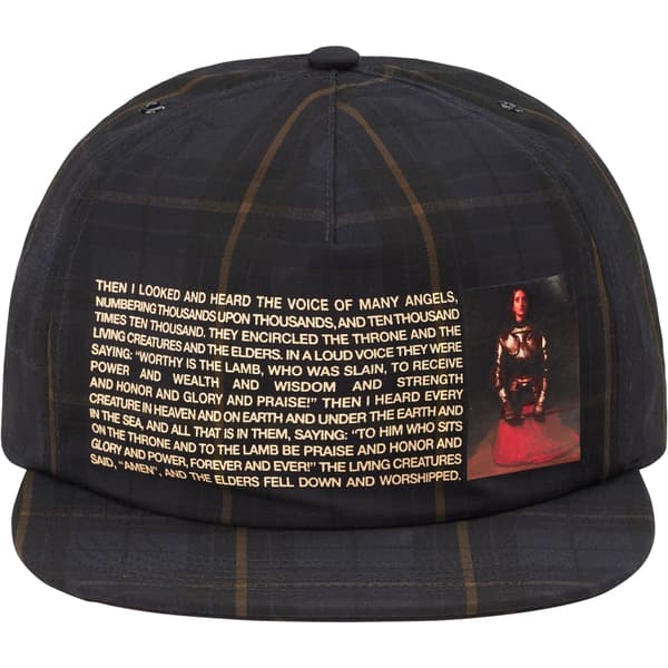 Supreme Joan of Arc 5-Panel - Blue Plaid (front)