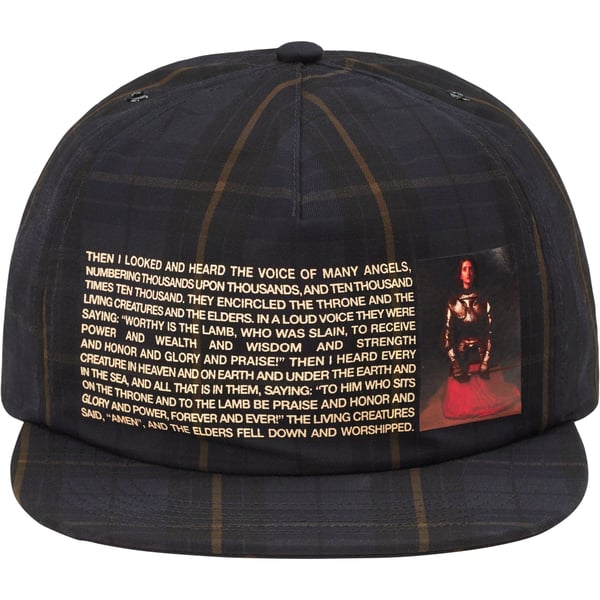 Supreme Joan of Arc 5-Panel - Blue Plaid (front)