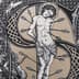 Supreme Jules Pansu Saint Sebastian Pillow - Black (front)