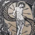 Supreme Jules Pansu Saint Sebastian Pillow - Black (front)