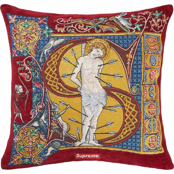 Supreme Jules Pansu Saint Sebastian Pillow - Multicolor (front)