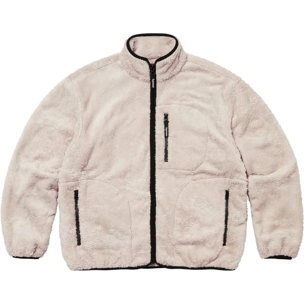 Supreme Kate Moss Fleece Jacket - Natural (front)