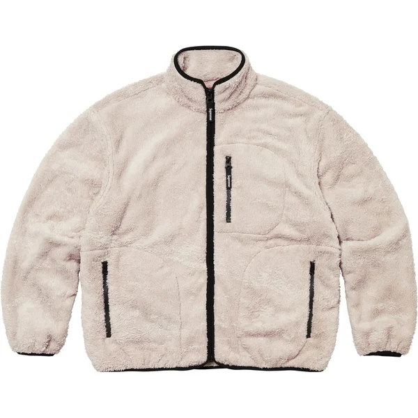 Supreme Kate Moss Fleece Jacket - Natural (front)