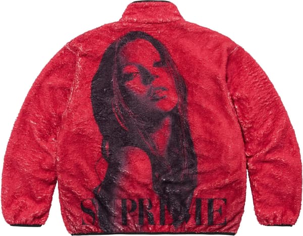 Supreme Kate Moss Fleece Jacket - Red (front)