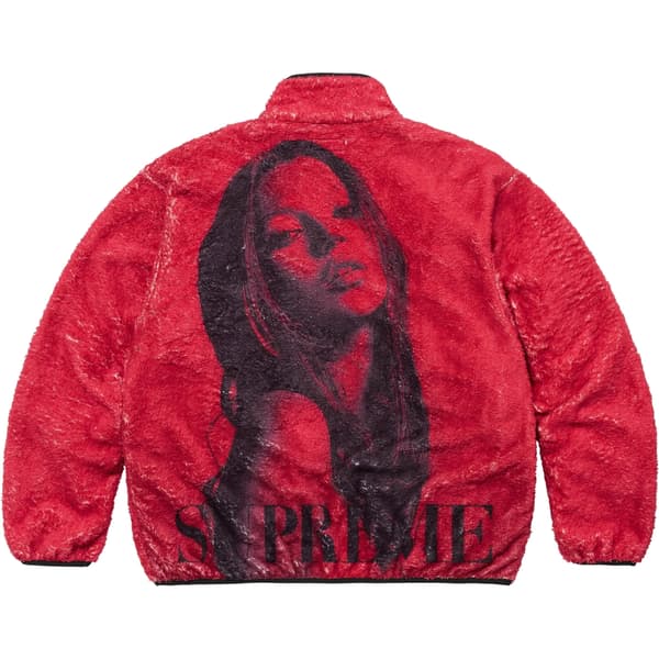 Supreme Kate Moss Fleece Jacket - Red (front)