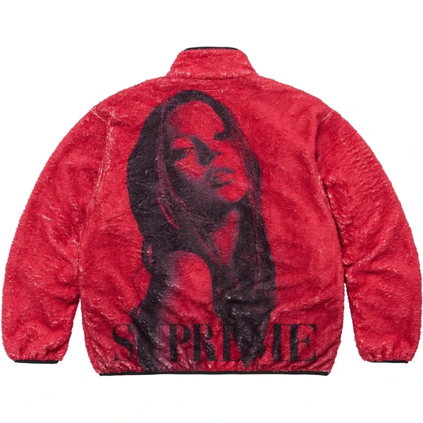 Supreme Kate Moss Fleece Jacket - Red (front)