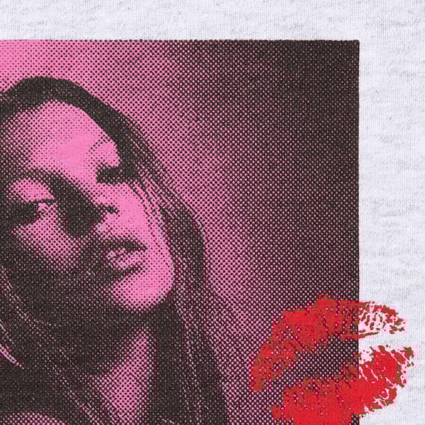 Supreme Kate Moss Hooded Sweatshirt - Ash Grey (front)