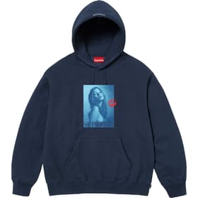 Supreme Kate Moss Hooded Sweatshirt Navy