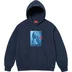 Supreme Kate Moss Hooded Sweatshirt - Navy (front)