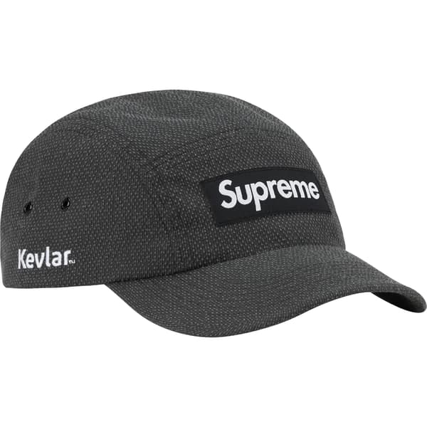 Supreme Kevlar™ Camp Cap - Black (front)