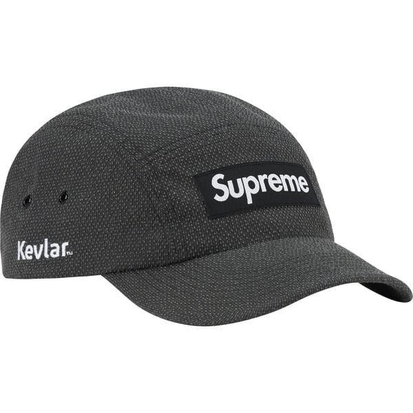 Supreme Kevlar™ Camp Cap - Black (front)
