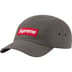 Supreme Kevlar™ Camp Cap - Dark Grey (front)