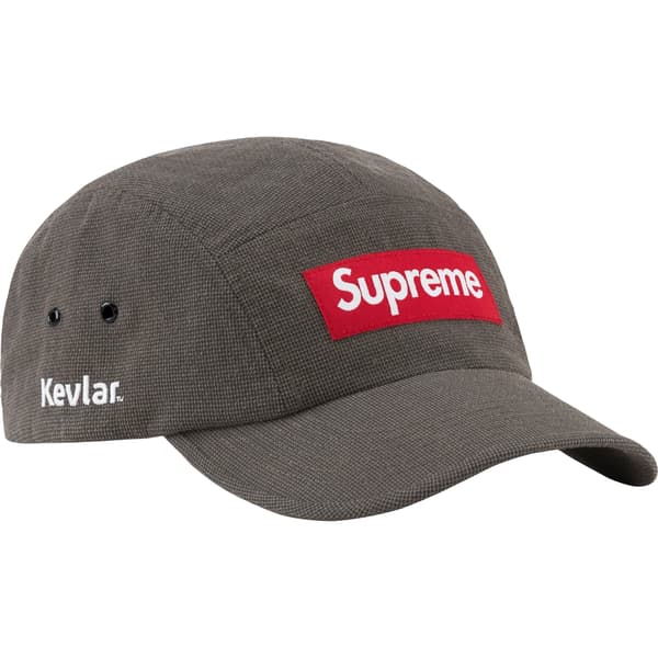 Supreme Kevlar™ Camp Cap - Dark Grey (front)