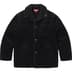 Supreme Kindermann Uncut Corduroy Car Coat - Black (front)