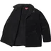Supreme Kindermann Uncut Corduroy Car Coat - Black (front)