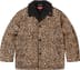 Supreme Kindermann Uncut Corduroy Car Coat - Leopard (front)