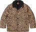 Supreme Kindermann Uncut Corduroy Car Coat - Leopard (front)