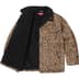 Supreme Kindermann Uncut Corduroy Car Coat - Leopard (front)