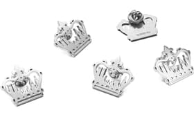 Supreme King of New York Pin Silver