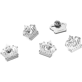 Supreme King of New York Pin Silver