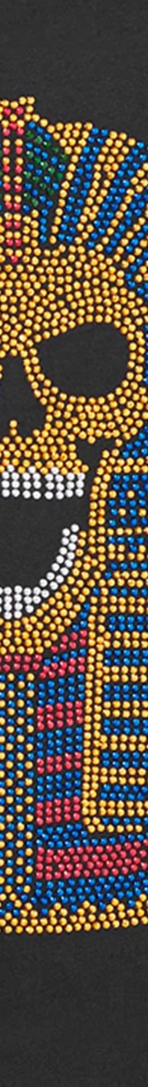 Supreme King Tut S/S Top - Black (front)