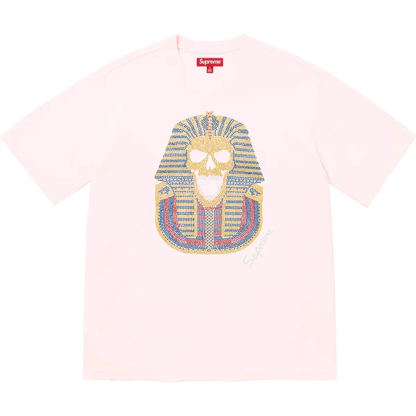 Supreme King Tut S/S Top - Light Pink (front)