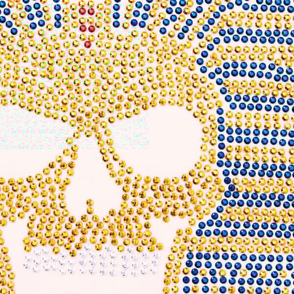 Supreme King Tut S/S Top - Light Pink (front)