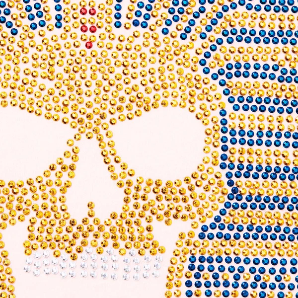 Supreme King Tut S/S Top - Light Pink (front)