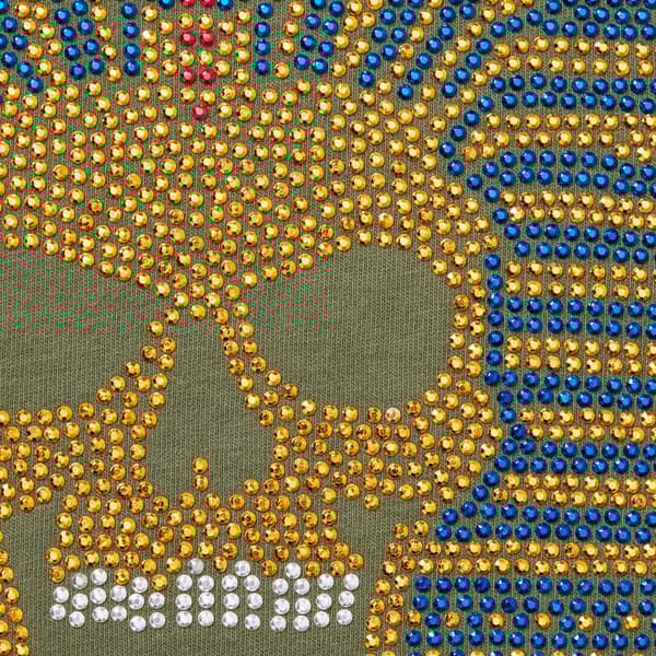 Supreme King Tut S/S Top - Olive (front)