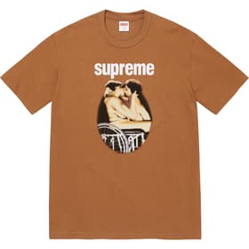 Supreme Kiss Tee Light Brown