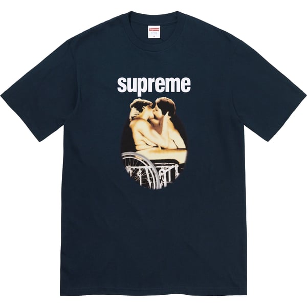 Supreme Kiss Tee - Navy (front)