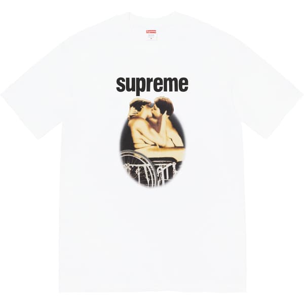 Supreme Kiss Tee - White (front)