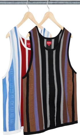 Supreme Knit Stripe Tank Top