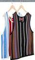 Supreme Knit Stripe Tank Top - Product Image