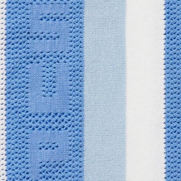 Supreme Knit Stripe Tank Top - White (front)