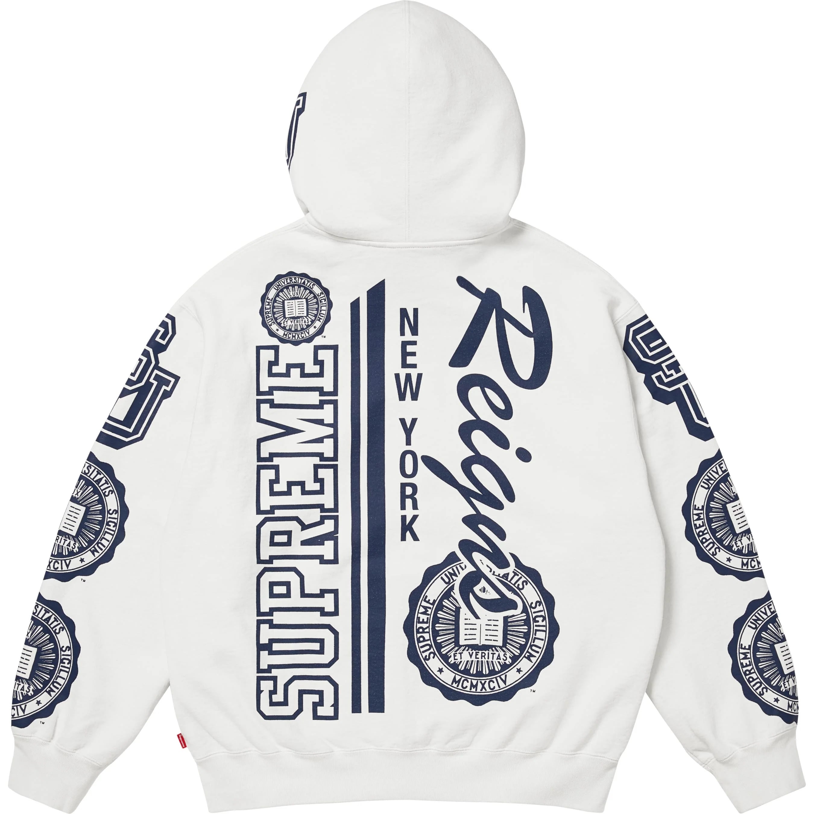 Supreme Knowledge Reigns Zip Up Hooded Sweatshirt colorway 10