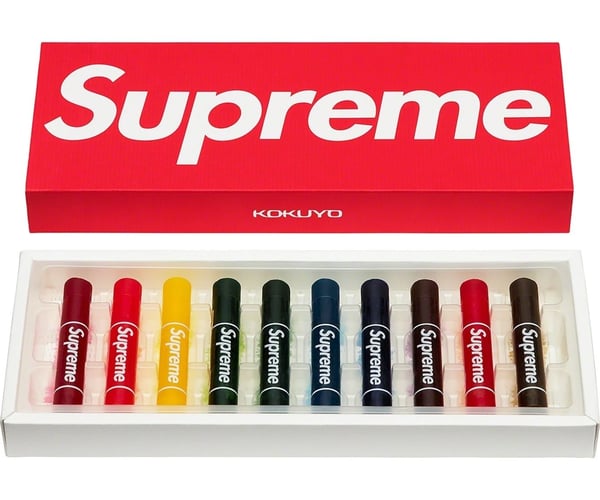 Supreme Kokuyo Translucent Crayons (Pack of 10) - Product Image