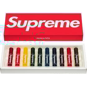 Supreme Kokuyo Translucent Crayons (Pack of 10) Multicolor