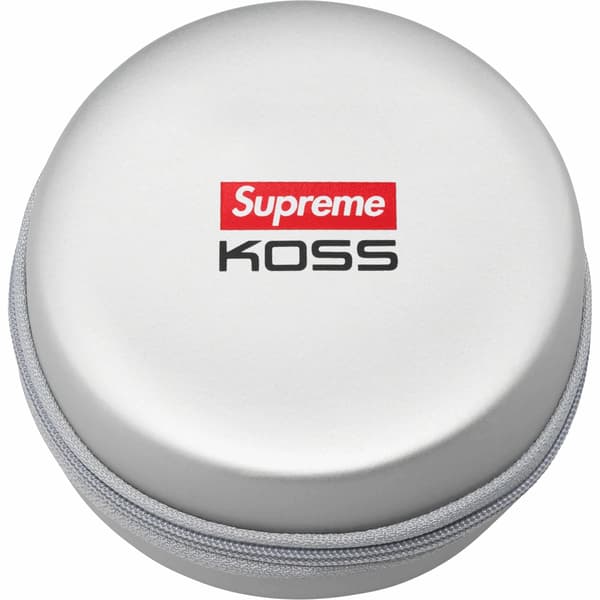 Supreme Koss PortaPro Headphones - Silver (front)