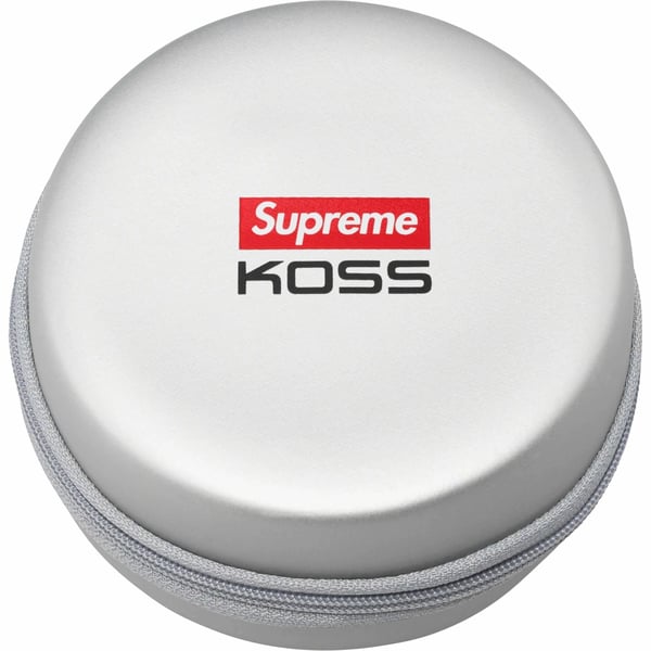 Supreme Koss PortaPro Headphones - Silver (front)