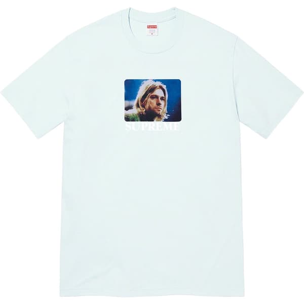 Supreme Kurt Cobain Tee - Pale Blue (front)