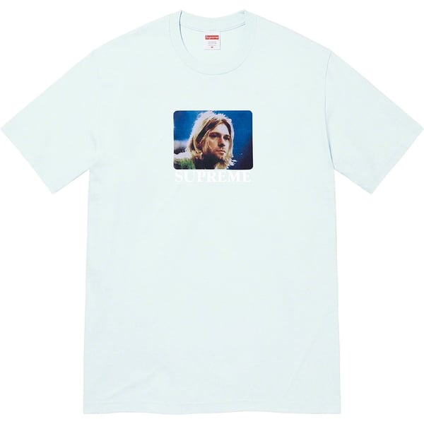 Supreme Kurt Cobain Tee - Pale Blue (front)