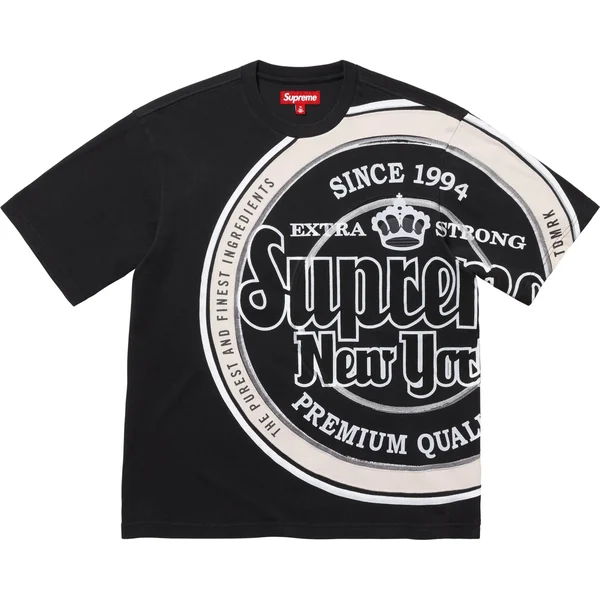 Supreme Lager S/S Top - Black (front)