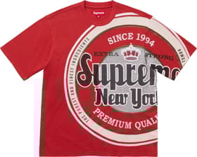 Supreme Lager S/S Top Red